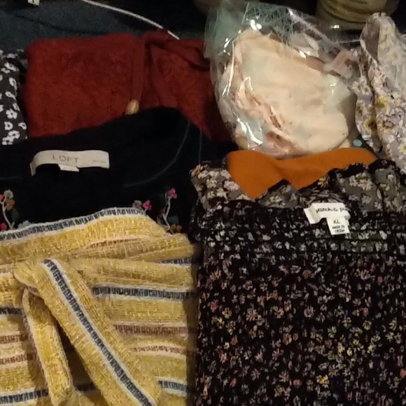 Custom Ladies Size XL-3X Name Brand poshbox filled of exc clothing incl Nwt/Nwot - Picture 5 of 12